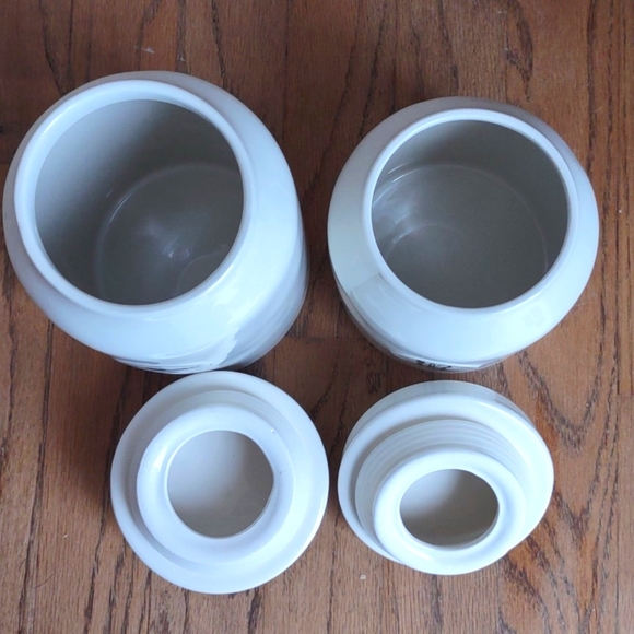 RAE DUNN Ceramic Canister Set by Magenta - Picture 4 of 8